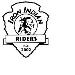 IRON INDIAN RIDERS EST. 2002 logo