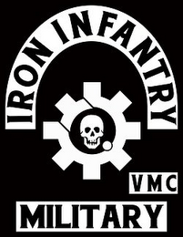 IRON INFANTRY, VMC, MILITARY logo