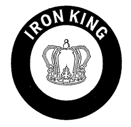 IRON KING logo