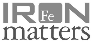 IRON MATTERS FE logo