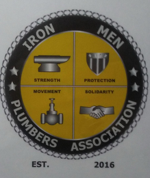 IRON MEN PLUMBERS ASSOCIATION logo