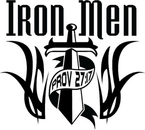 IRON MEN PROV 27:17 logo