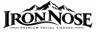 IRON NOSE PREMIUM FACIAL TISSUES logo