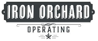 IRON ORCHARD OPERATING logo