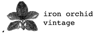 IRON ORCHID VINTAGE logo