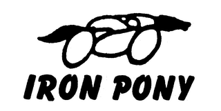 IRON PONY logo