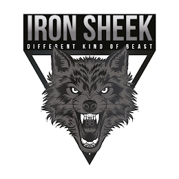IRON SHEEK DIFFERENT KIND OF BEAST logo