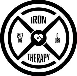 IRON THERAPY 24.7KG 0LBS logo