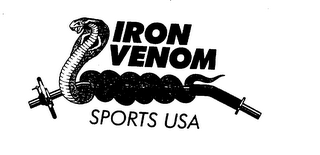 IRON VENOM SPORTS USA logo