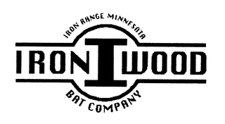 IRON WOOD BAT COMPANY IRON RANGE MINNESOTA logo