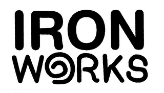IRON WORKS logo
