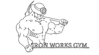 IRON WORKS GYM logo