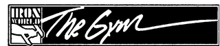 IRON WORLD THE GYM logo