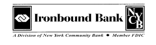 IRONBOUND BANK A DIVISION OF NEW YORK COMMUNITY BANK NYCB MEMBER FDIC logo