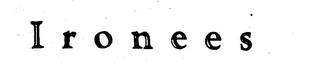 IRONEES logo