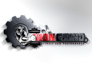 IRONGRIND FITNESS AND PERFORMANCE logo