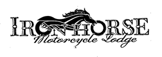 IRONHORSE MOTORCYCLE LODGE logo