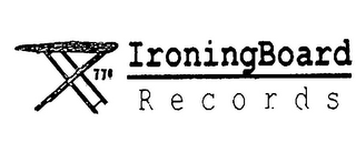 IRONINGBOARD RECORDS 77¢ logo
