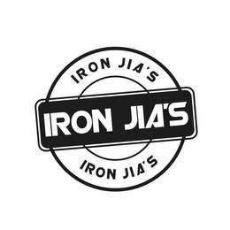 IRON JIA'S IRON JIA'S IRON JIA'S logo