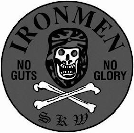 IRONMEN NO GUTS NO GLORY SKW logo