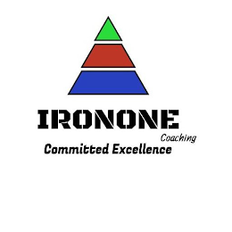 IRONONE COACHING COMMITTED EXCELLENCE logo