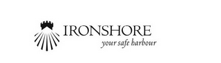 IRONSHORE YOUR SAFE HARBOUR logo
