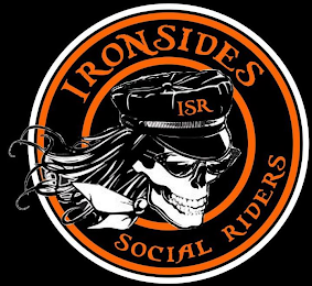 IRONSIDES SOCIAL RIDERS ISR logo