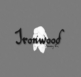 IRONWOOD BREWING CO logo