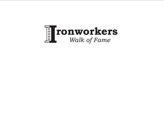 IRONWORKERS WALK OF FAME logo