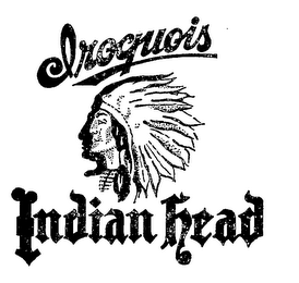 IROQUOIS INDIAN HEAD logo