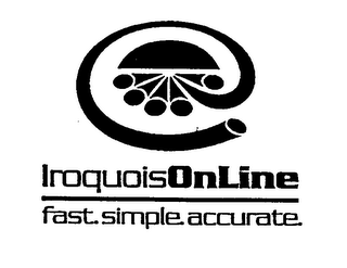 IROQUOISONLINE FAST. SIMPLE. ACCURATE. logo