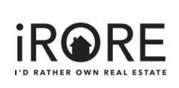 IRORE I'D RATHER OWN REAL ESTATE logo