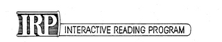 IRP INTERACTIVE READING PROGRAM logo