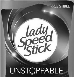 IRRESISTIBLE LADY SPEED STICK UNSTOPPABLE logo