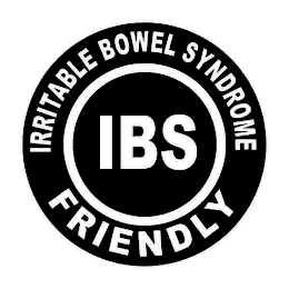 IRRITABLE BOWEL SYNDROME IBS FRIENDLY logo