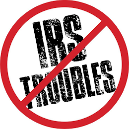 IRS TROUBLES logo