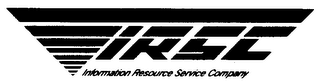 IRSC INFORMATION RESOURCE SERVICE COMPANY logo