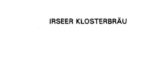 IRSEER KLOSTERBRAU logo