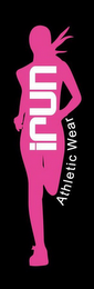 IRUN ATHLETIC WEAR logo