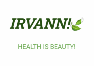 IRVANN! HEALTH IS BEAUTY! logo