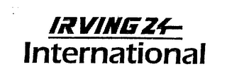 IRVING 24 INTERNATIONAL logo