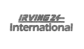 IRVING 24 INTERNATIONAL logo