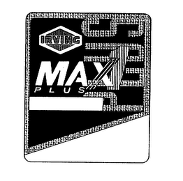 IRVING MAX1 PLUS PLUS logo