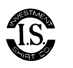 I.S. INVESTMENT SHIRT CO. logo