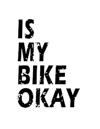 IS MY BIKE OKAY