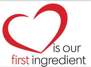 IS OUR FIRST INGREDIENT logo