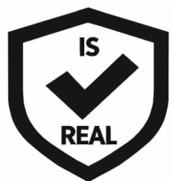 IS REAL logo