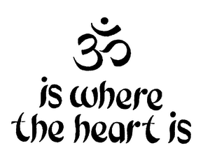 IS WHERE THE HEART IS logo