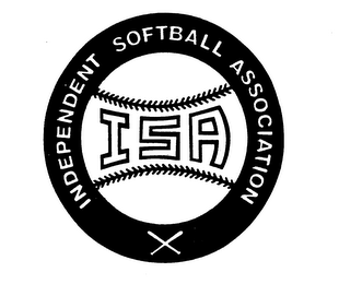 ISA INDEPENDENT SOFTBALL ASSOCIATION logo
