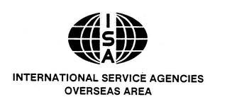 ISA INTERNATIONAL SERVICE AGENCIES OVERSEAS AREA logo